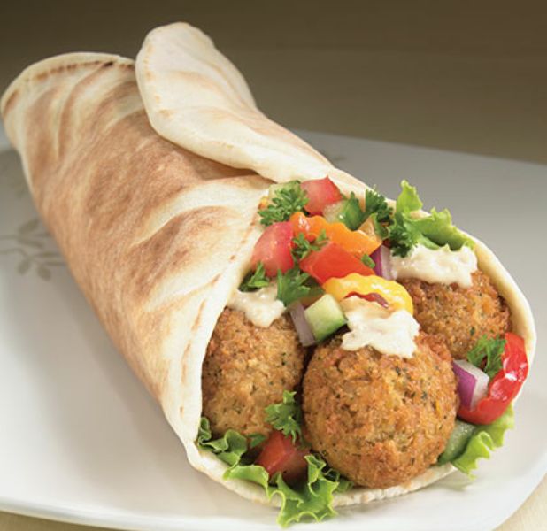 Falafel Wrap ساندويتش فلافل (Falafel Dürüm) – Mr Felafel